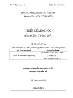 Thiết kế bộ biến tần điều khiển động cơ xoay chiều 3 pha sử dụng tiristor