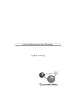 commonsware publishing android programming tutorials (2011)