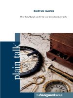 Bond Fund Investing - How bond funds can fit in your investment portfolio pptx