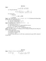 Đề thi môn toán lớp 10 pptx