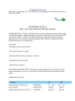 AP GETOEL EP GL-4 DẦU CẦU, DẦU HỘP SỐ VỚI PHỤ GIA EP doc