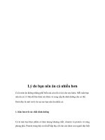 Lý do bạn nên ăn cá nhiều hơn doc