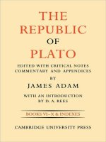 THE REPUBLIC OF PLATO pot