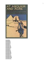 At Aboukir and Acre A Story of Napoleon''''s Invasion of Egypt doc