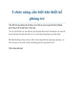 5 chức năng cần biết khi thiết kế phòng trẻ docx