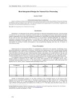 Acta Montanistica Slovaca: Heat - Integrated Design for Natural Gas Processing pot
