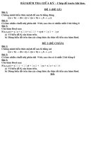 Đề kiếm tra toán cao cấp 2012 pptx