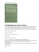 The Bibliotaph and Other People ppt