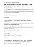 The Empire of Austria; Its Rise and Present Power pptx