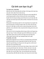 Cá tính con bạn là gì? doc