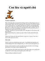 Con lừa và người chủ doc