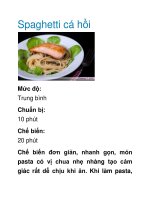 Spaghetti cá hồi pdf