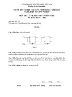 đề thi lí thuyết tốt nghiệp khóa 2 - điện tử công nghiệp - mã đề thi dtcn - lt (6)