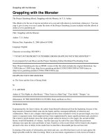 Grappling with the Monster potx