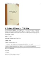 A Century of Wrong doc
