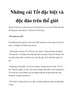 Những cái Tết đặc biệt và độc đáo trên thế giới pot