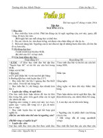 TUẦN 31 GIÁO ÁN LỚP 1 NĂM HỌC 2013-2014