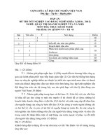 đáp án đề thi thực hành-quản trị doanh nghiêp vừa và nhỏ-mã đề thi qtdnvvn-th(43)