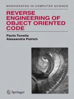 reverse engineering of object oriented code