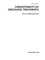 Cardiotoxicity of Oncologic Treatments Edited by Manuela Fiuza doc