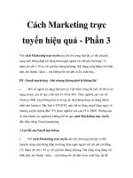 Cách Marketing trực tuyến hiệu quả - Phần 3 docx