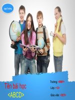 Mẫu slide powerpoint hướng dẫn soạn bài giảng môn địa lý