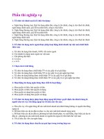 Đề thi tuyển vị trí Tín dụng SHB