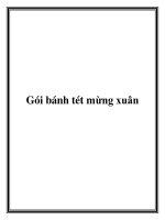 Gói bánh tét mừng xuân pdf