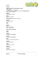 Episode 2 Hector goes shopping doc