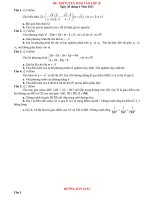 Đề Thi Thử Lớp 10 Chuyên Toán Học 2013 - Phần 2 - Đề 1 pptx