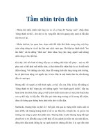 Tầm nhìn trên đỉnh ppt