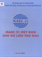 KHỔ MẪU MARC 21 RÚT GỌN pdf