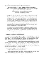 ĐÁNH GIÁ HIỆU QUẢ KINH TẾ HOẠT ĐỘNG NUÔI TRỒNG THỦY SẢN CỦA NÔNG HỘ TRÊN ĐỊA BÀN XÃ QUẢNG AN, HUYỆN QUẢNG ĐIỀN, TỈNH THỪA THIÊN HUẾ pdf