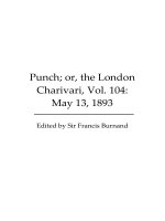 Punch - Or, The London Charivari, Vol. 104by May 13, 1893 By Sir Francis Burnand potx