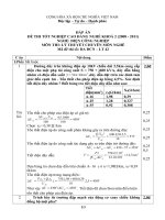 đáp án đề thi lí thuyết tốt nghiệp khóa 2 - điện công nghiệp - mã đề thi mã đề thi dcn - lt (42)