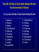 Kháng sinh sử dụng trong thức ăn chăn nuôi, sự tồn dư  và tính kháng thuốc của vi khuẩn gây bệnh. potx