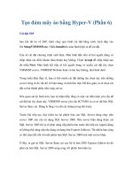 Tạo đám mây ảo bằng Hyper-V (Phần 6) doc