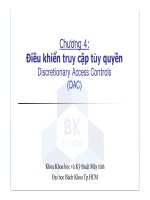 Chương 4: Điều khiển truy cập tùy quyền doc