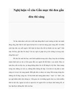 Nghị luận về câu Gần mực thì đen gần đèn thì sáng pdf