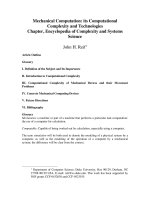 Mechanical Computation: its Computational Complexity and Technologies Chapter, Encyclopedia of Complexity and Systems Science docx