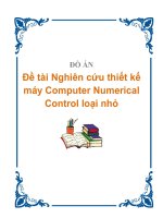 ĐỒ ÁN - Đề tài 