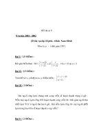 Đề Thi Thử Tuyển Sinh Lớp 10 Toán 2013 - Đề 24 ppt