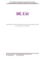 Báo cáo đánh giá tác động môi trường dự án đầu tư xây dựng Cụm công nghiệp số 3 cảng Đa Phúc, huyện Phổ Yên, tỉnh Thái Nguyên pdf