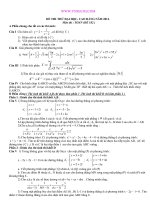 đề thi thử đại học cao đẳng năm 2012 số 182