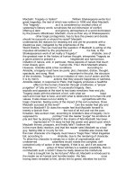 macbeth tragedy or satire