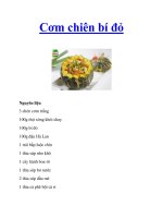 Cơm chiên bí đỏ pdf