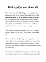 Kinh nghiệm mua nhà ở Mỹ pot