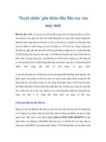 ''''Tuyệt chiêu'''' gắn thêm đầu Blu-ray vào máy tính potx