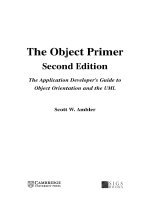 The Object Primer Second Edition pptx
