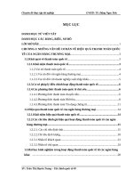 Giải pháp nâng cao hiệu quả hoạt động thanh toán quốc tế tại chi nhánh ngân hàng nông nghiệp và phát triển nông thôn tây hà nội
